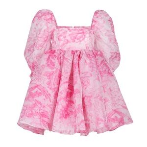 Selkie The Babydoll Toile Lace Puff Dress - Size XXL NWT